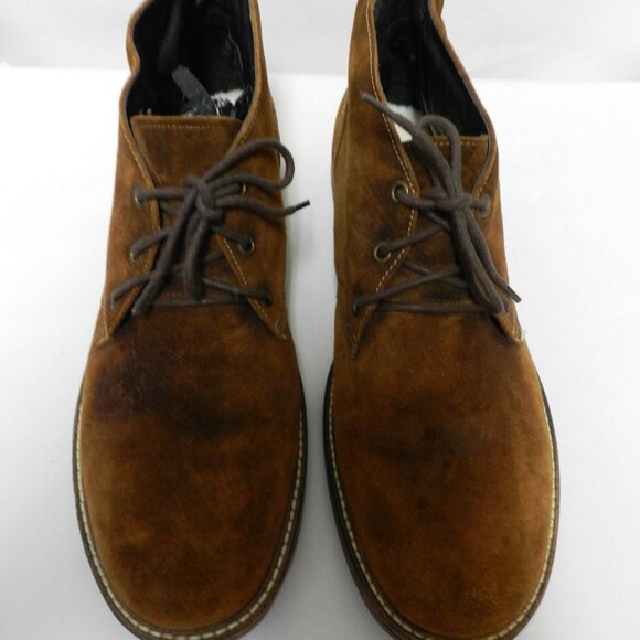 NAOT Pilot Suede ankle lace up Boots Shearling lined Men brown Size Sz 43   10.5 main image 6
